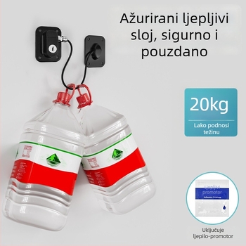 Dječje sigurnosno zaključavanje za ormariće i ladice - ABS materijal, No-punch zaključavanje s lozinkom, moderan jednostavan stil