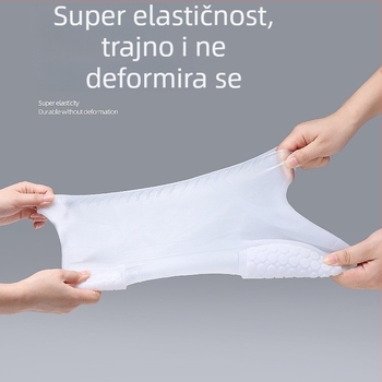 Navlake za cipele za kišu za muškarce i žene, protuklizne i vodootporne, debele i otporne na habanje, materijal: TPE, unisex