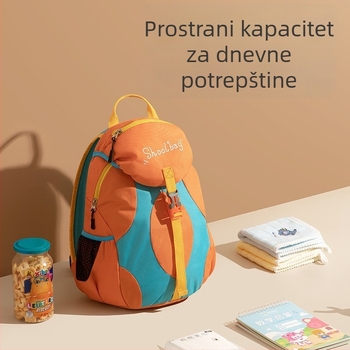 Bear Baby dječji ruksak, lagani unisex ruksak za vanjske aktivnosti i školu, za djecu od 6 do 12 godina, sa zaštitom kralježnice