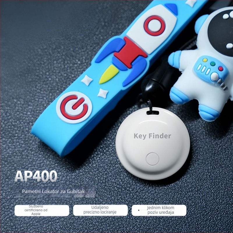 AP400 automobilni uređaj za sprječavanje gubitka, Bluetooth GPS, mobilni alarm, trajanje baterije 1 godina, dnevna vodootpornost