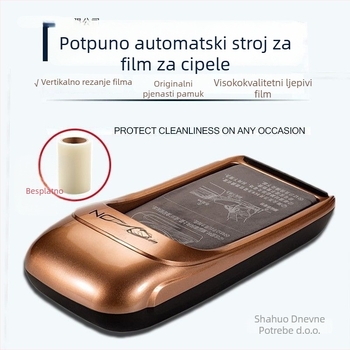 Potpuno automatski stroj za navlake za cipele, vodootporan, plastična konstrukcija, biorazgradivi materijal