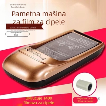 Potpuno automatski stroj za navlake za cipele, vodootporan, plastična konstrukcija, biorazgradivi materijal