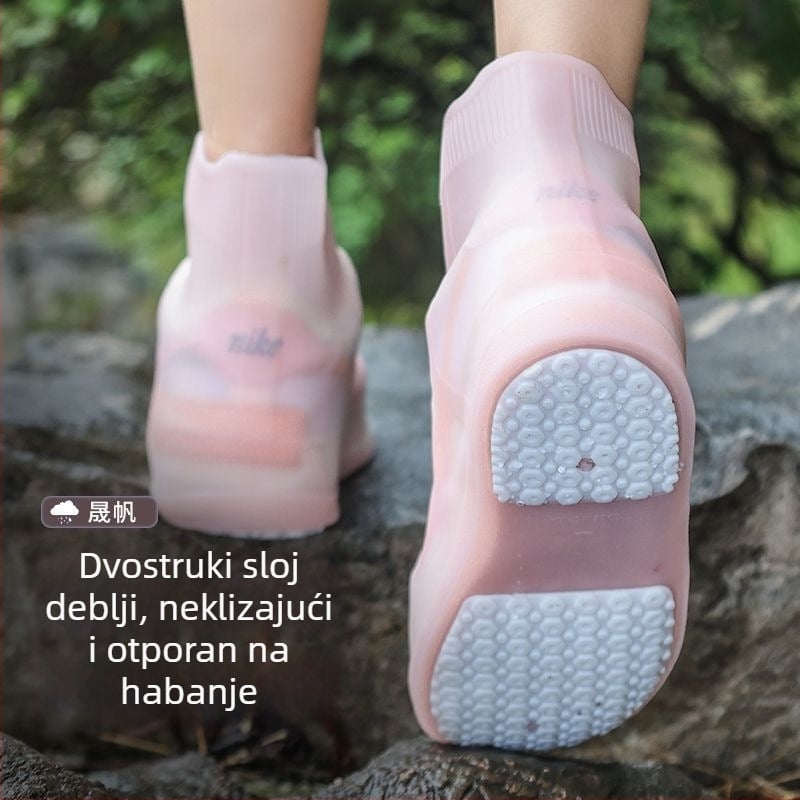 Silikonske vodootporne navlake za cipele za odrasle i djecu, protuklizne i otporne na habanje