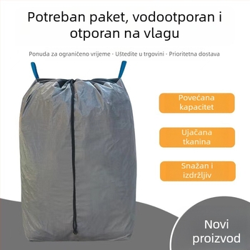Kontejnerska torba od otporne PP/PE folije, debljina 160/180, nosivost 60/100, tisak logotipa