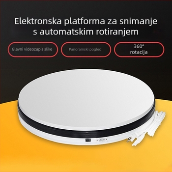 360° rotirajući stol za fotografiranje proizvoda, električni automatski stol za snimanje, nosivost do 30 kg, težina 4 kg, dostupno više veličina