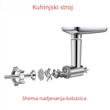 Kenwood dodaci za kuhinjski mikser: mlin za meso, punjač za kobasice, mijenjač tijesta, pres za rezance