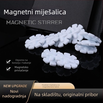 Magnetski miješalica s dizajnom latice za kavu i mliječni čaj – automatski rotor i dodaci za miješanje