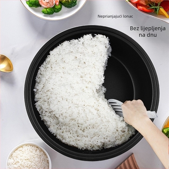 Hemisferični komercijalni unutarnji lonac za kuhanje riže – originalni, zadebljani, izdržljivi; kapaciteti 10L/13L/15L/20L/25L