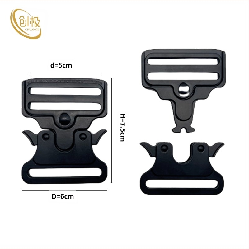 Kuka za kaiš u obliku zmije, metalni spoj, kyberfunkcionalni stil, otporan na habanje, za vanjsku upotrebu, gladak uzorak