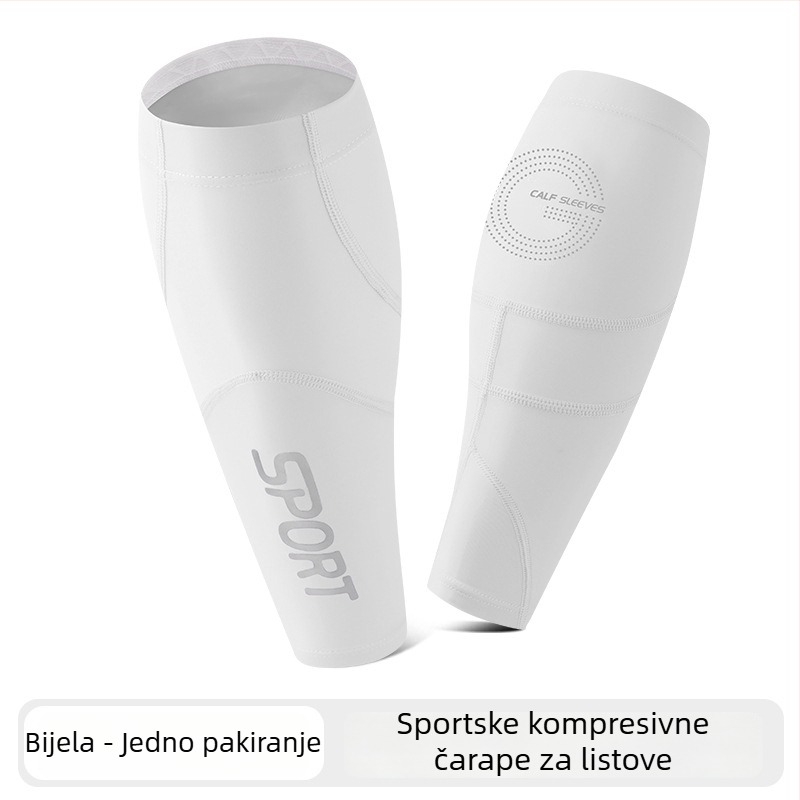 Kompresivne listne štitnike za nogomet i biciklizam, lagane, prozračne, otporne na udarce, noćno reflektirajuće