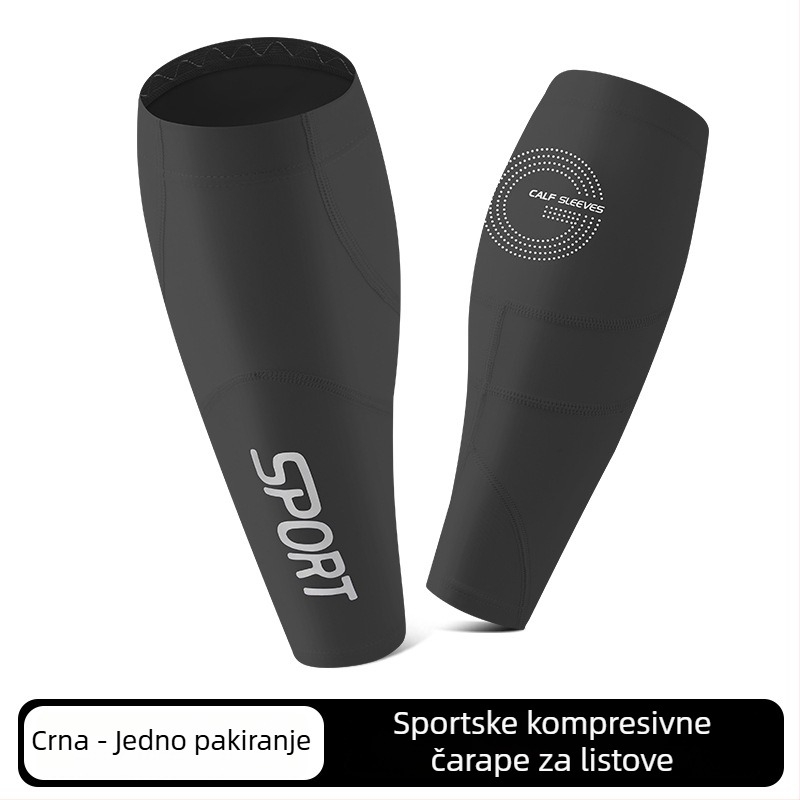 Kompresivne listne štitnike za nogomet i biciklizam, lagane, prozračne, otporne na udarce, noćno reflektirajuće