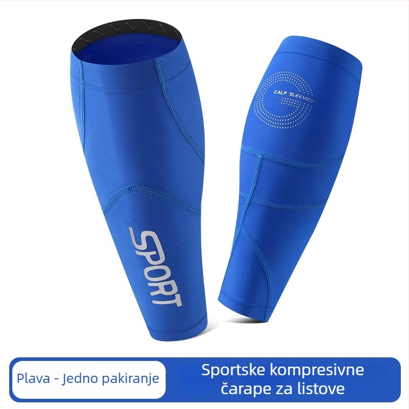 Kompresivne listne štitnike za nogomet i biciklizam, lagane, prozračne, otporne na udarce, noćno reflektirajuće