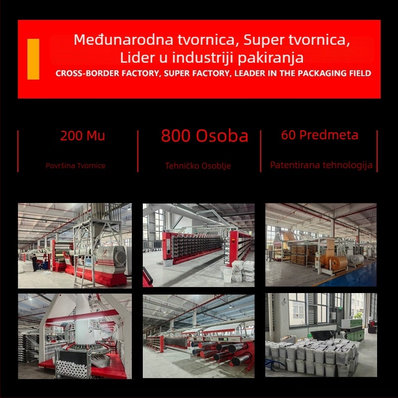 Velika vodootporna pletena torba za prtljagu