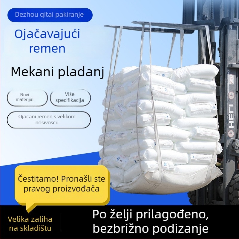 Četverostruka mekana paleta s ojačanim donjim dijelom za vreće za kontejnere