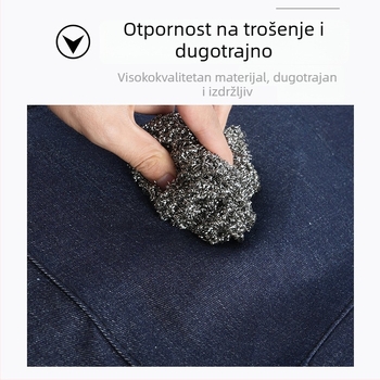 Denim radni smock s dugim rukavima, produžen, otporan na zaprljavanje i habanje, debeli radni komad za radionice i skladišta, 800 g