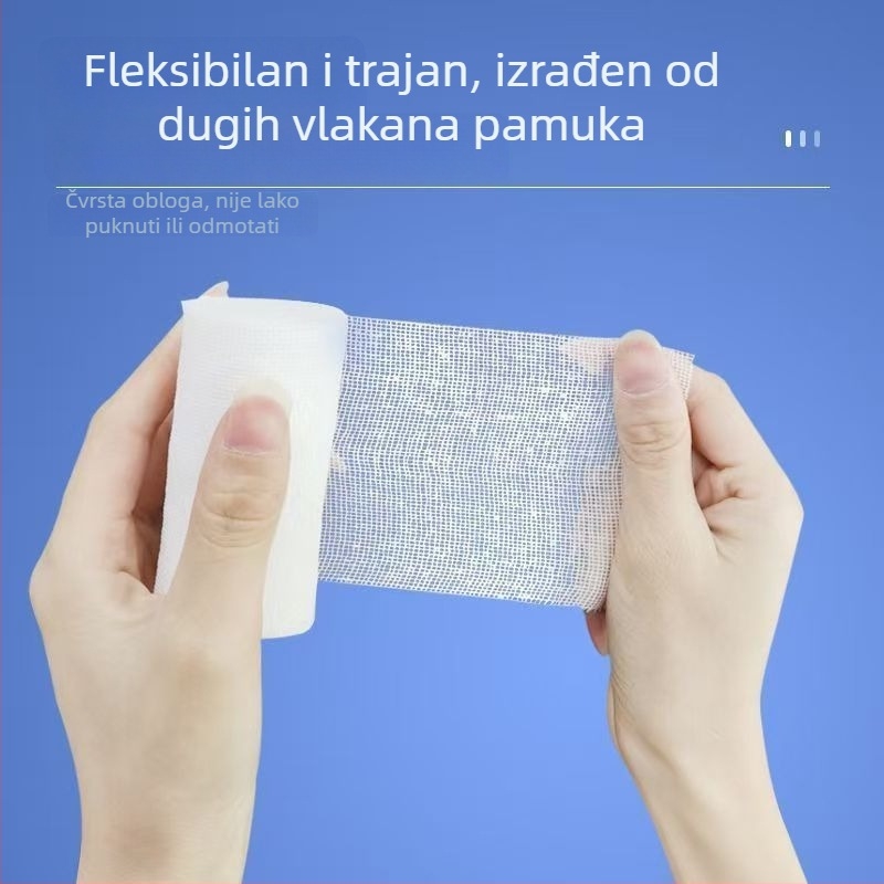 Medicinski zavoj od gaze, upijajući pamuk, zavoj za rane, Tonghua marka, za bolnice i klinike