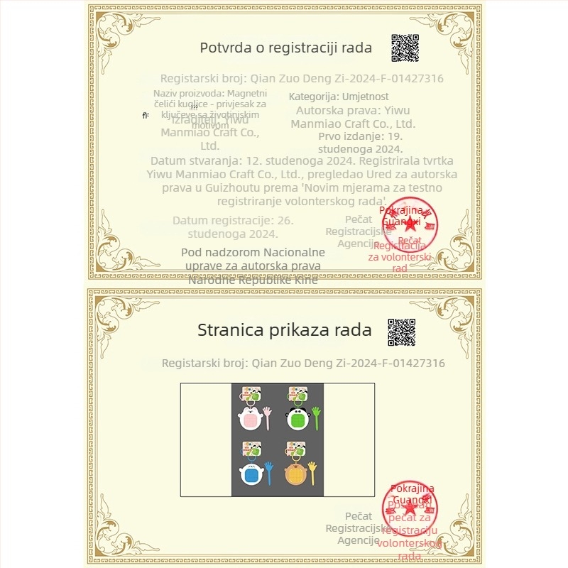 Ključni lanac s karikaturalnim stilom, materijal PVC+legura+plastika, individualno pakirano, brenda Graceful