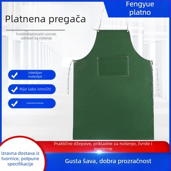 Fengyue poliesterska zavarivačka pregača za tvornicu, 1500 g, unisex