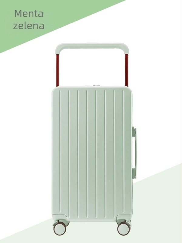Wells 20-inčni ručni kofer s univerzalnim kotačićima, USB priključkom, vodootporan, otporan na ogrebotine, model 509, 3 kg, jednobojan, ABS+PC