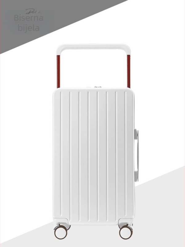 Wells 20-inčni ručni kofer s univerzalnim kotačićima, USB priključkom, vodootporan, otporan na ogrebotine, model 509, 3 kg, jednobojan, ABS+PC