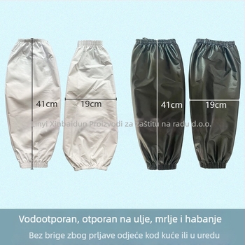 Xin Minghao PU zaštitni rukav za industrijsku kuhinju, vodootporan i otporan na ulje, ekstra velika, za preradu hrane u tvornici, težina 1000