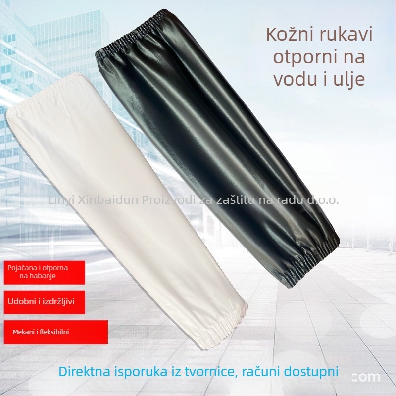 Xin Minghao PU zaštitni rukav za industrijsku kuhinju, vodootporan i otporan na ulje, ekstra velika, za preradu hrane u tvornici, težina 1000