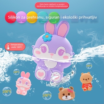 Dječja crossbody torbica, silikon, izuzetno lagana, Spider-Man dizajn, dječji slatki stil, pogodna od vrtića do srednje škole