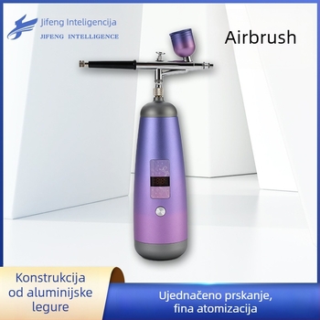 Jifeng Višenamjenski ručni sprej pištolj za nokte s atomizacijom — Podrijetlo: Dongguan; Materijal: aluminij + plastika + bakar; Serija: Sprej pištolj; Primjena: Dekoracija/stroje