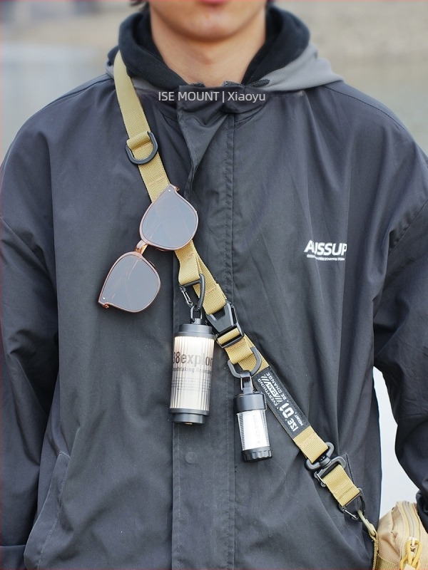 Vanjski višefunkcionalni naramenjnik s prilagodljivom duljinom i proširivim crossbody kaišem | Brand ISE MOUNT