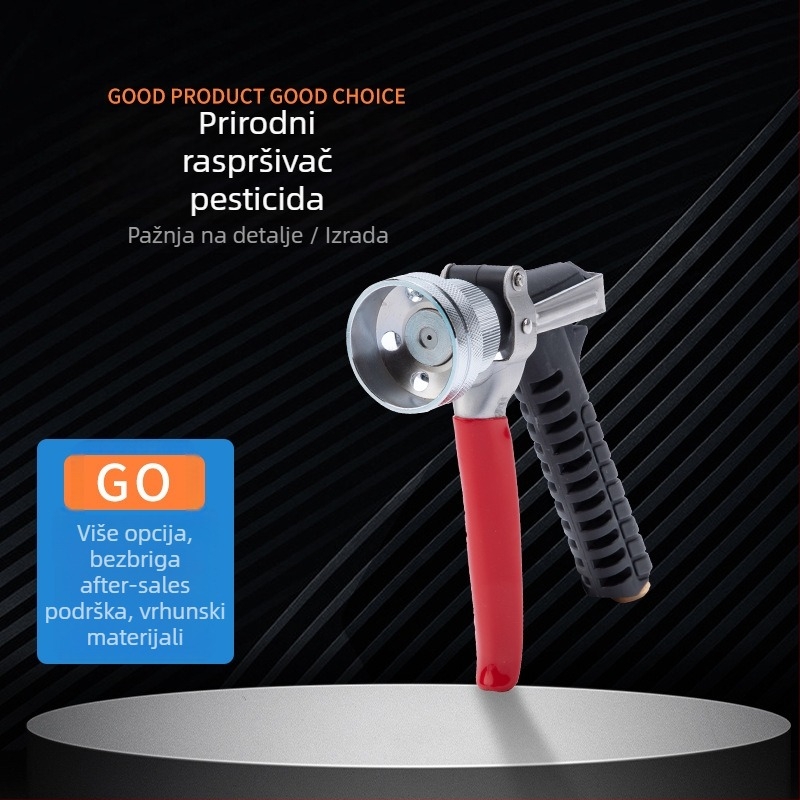 Poljoprivredni električni sprejer s pištolom za prskanje za voćke, plastenik i polja; izravna aerosilizacija; dvostruko funkcijski vodeni pištolj