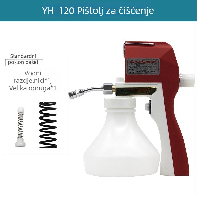 Red Arrow električni sprej za čišćenje za dekontaminaciju i visokotlačno čišćenje odjeće, obuće i igračaka