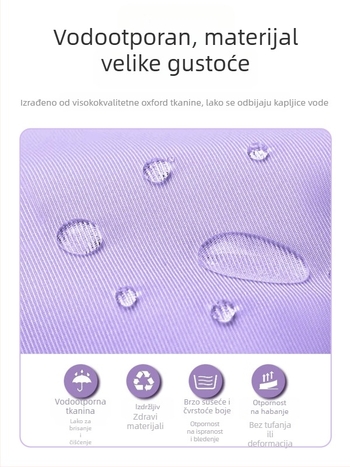 Školski ruksak za učenike 5. i 6. razreda (Oxford tkanina; vodootporan; prozračan; ultralak; zakrivljene naramenice)