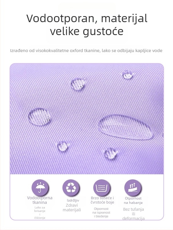 Školski ruksak za učenike 5. i 6. razreda (Oxford tkanina; vodootporan; prozračan; ultralak; zakrivljene naramenice)