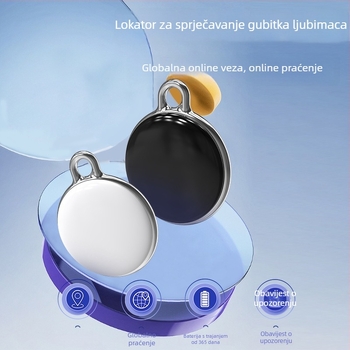 Lokatour za kućne ljubimce F3 s Bluetoothom, ABS kućište, 8 g, kompatibilan s iOS