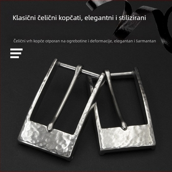 Cb-čelična serija kopči za pojas - prilagodljiva, kopča s čistim bakrom, za muške i ženske pojaseve