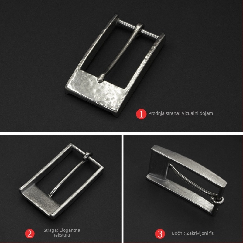 Cb-čelična serija kopči za pojas - prilagodljiva, kopča s čistim bakrom, za muške i ženske pojaseve