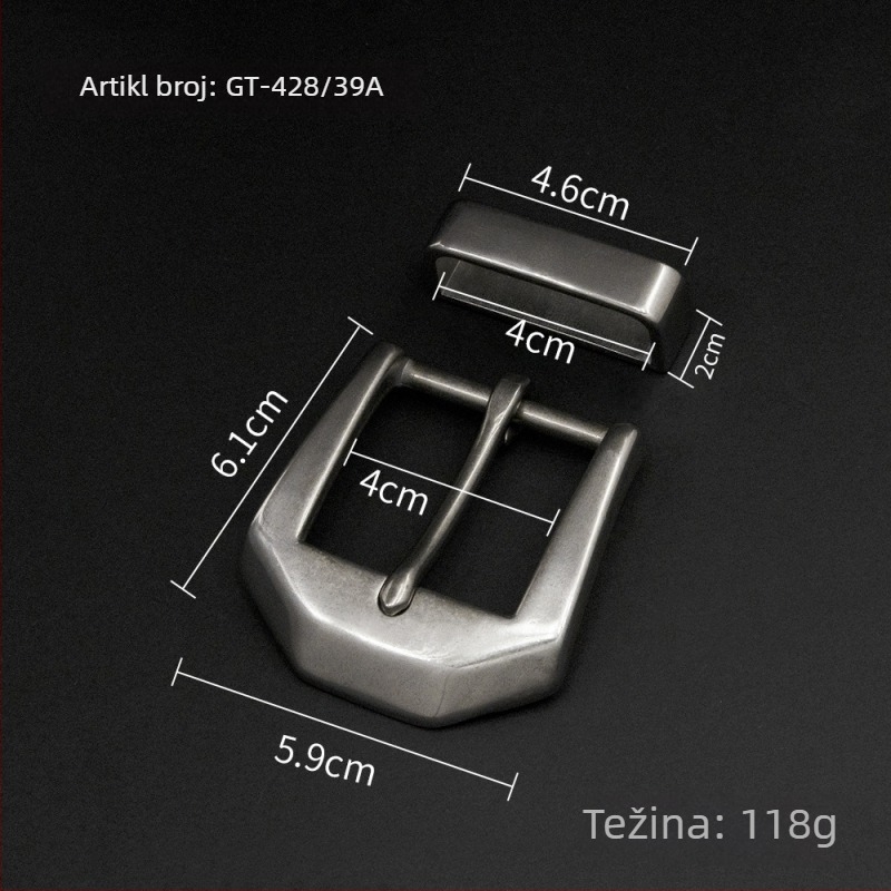 Cb-čelična serija kopči za pojas - prilagodljiva, kopča s čistim bakrom, za muške i ženske pojaseve