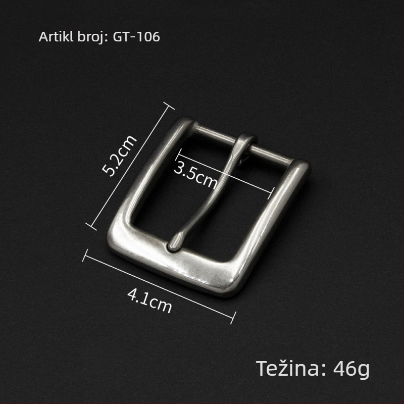 Cb-čelična serija kopči za pojas - prilagodljiva, kopča s čistim bakrom, za muške i ženske pojaseve