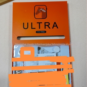 7-u-1 set pametnog sata s AMOLED zaslonom, NFC-om, vodootporan, Bluetooth pozivi, mjerenje srčane frekvencije