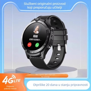 Pametni sat za tinejdžere i učenike – vodootporan, SIM utor, 4G povezanost, praćenje srčanog ritma, brojanje koraka