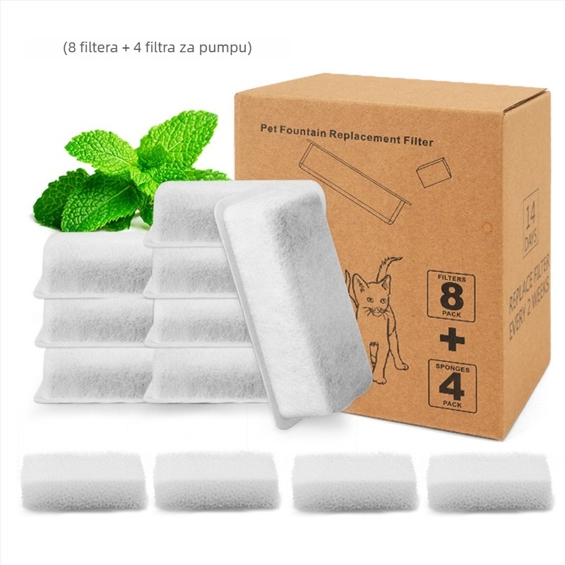 Fontana za vodu za mačke i pse - bežična, upravljana putem aplikacije, cirkulirajuća voda, odvojiva, 1600 g, Model TY02 APP Radar Battery