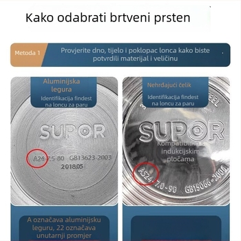 Debljeni brtveni prsten za lonac pod pritiskom, gumeni i kožni prsten, model 985, pribor za tlak lonca