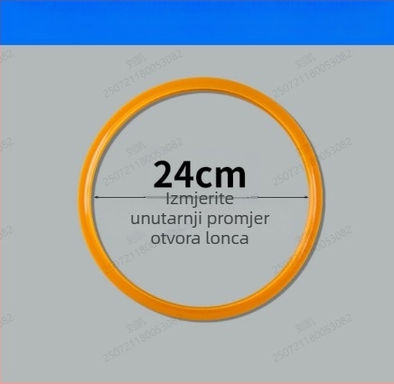 Debljeni brtveni prsten za lonac pod pritiskom, gumeni i kožni prsten, model 985, pribor za tlak lonca