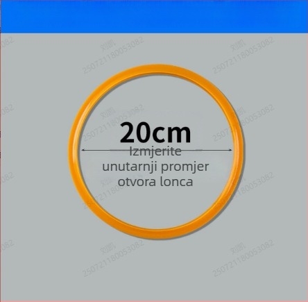 Debljeni brtveni prsten za lonac pod pritiskom, gumeni i kožni prsten, model 985, pribor za tlak lonca