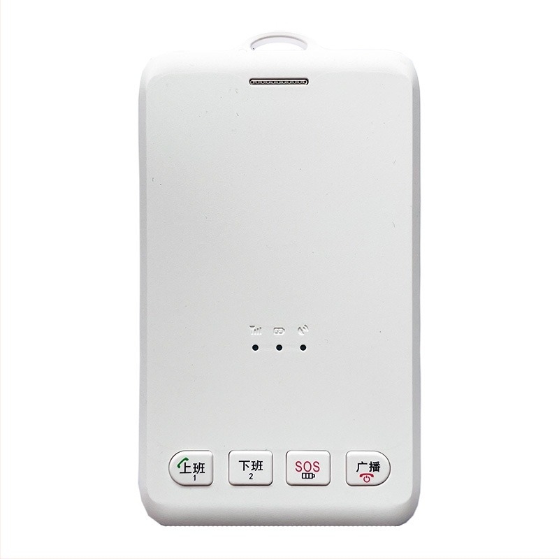 Inteligentna elektronička radna iskaznica s GPS/Beidou lokatorom, model T808, točnost GPS 5–15 m, alarmi SOS, Mobilno i Ograde, dimenzije 101×60×11 mm, baterija 1500 mAh