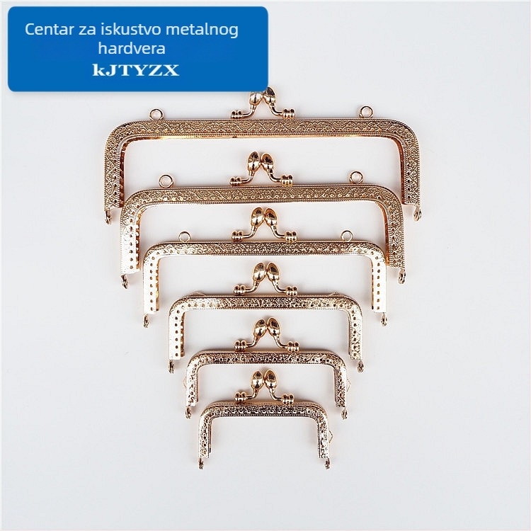 Koujin WJ Kvadratni ugravirani okvir za torbe - Željezo, dodaci za prtljagu