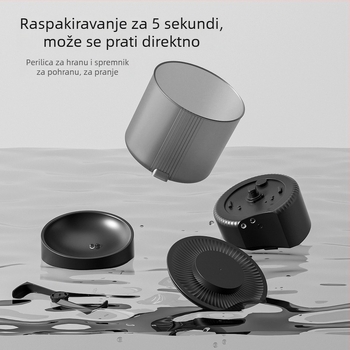 Pametna hranilica za kućne ljubimce 3L, daljinsko upravljanje putem mobilne aplikacije za mačke i pse, vremensko doziranje, odvojivi dizajn