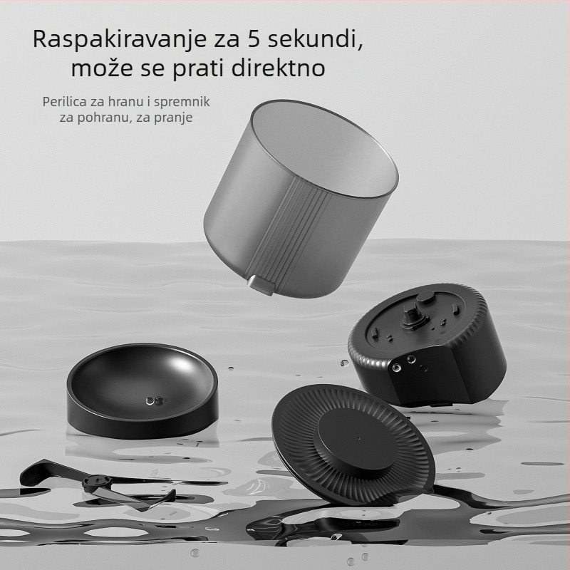 Pametna hranilica za kućne ljubimce 3L, daljinsko upravljanje putem mobilne aplikacije za mačke i pse, vremensko doziranje, odvojivi dizajn