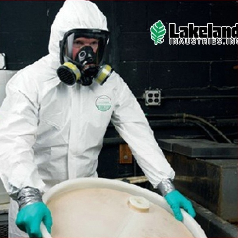 Rickland kapuljačasti jednokratni zaštitni kombinezon, otporan na prašinu i rasprskavanje tekućine