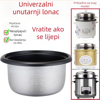 Unutarnja posuda za rižar – trokuti oblik, neprijanjajući premaz, univerzalni dodatak